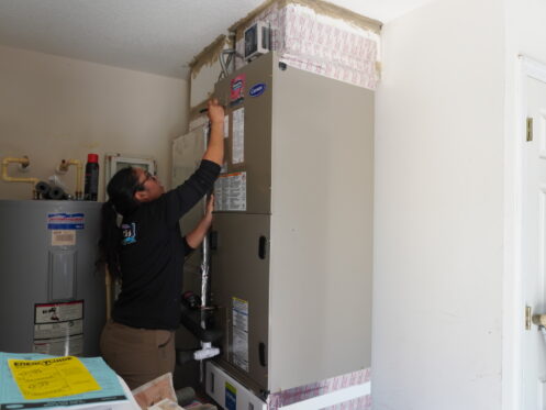 Air Handler with Air Scrubber