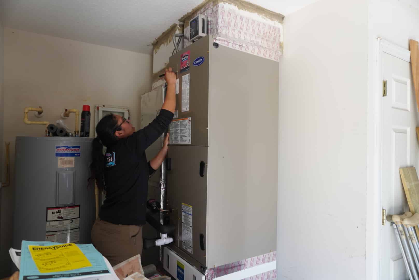 Air Handler with Air Scrubber