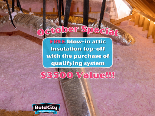 Free Attic Insulation October Special