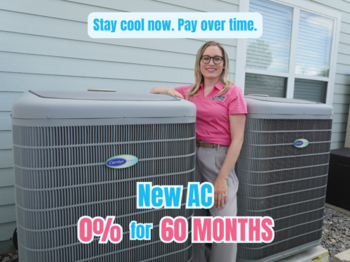 Stay cool now. Pay over time.