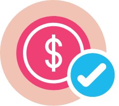 Icon representing Clear Upfront Pricing